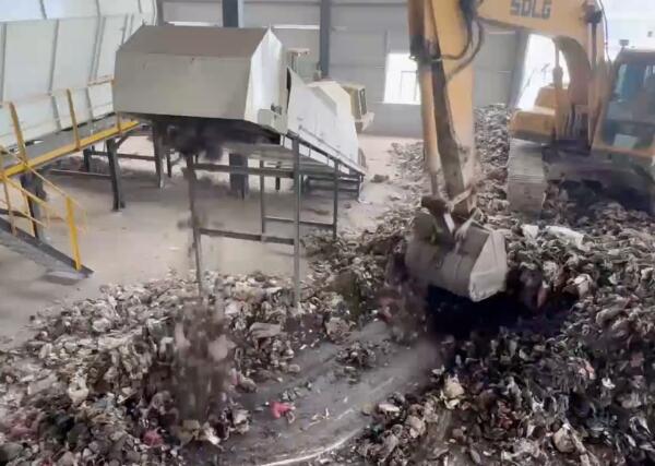 Qunfeng Heavy Industry: Kangheng Environment Tai'an City Aged Garbage Screening and Processing Project