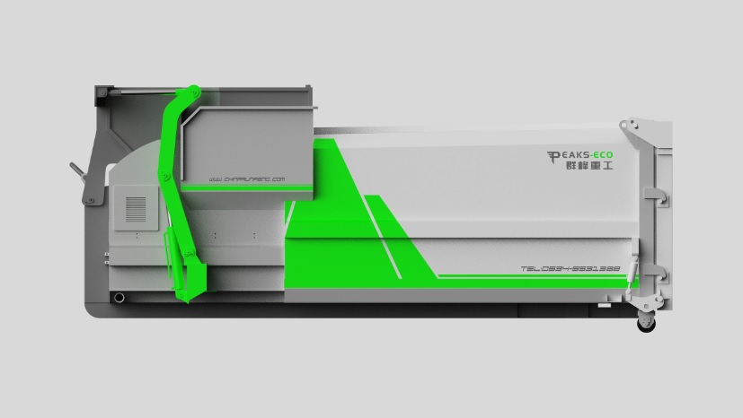 Intelligent Mobile Waste Compression Equipment